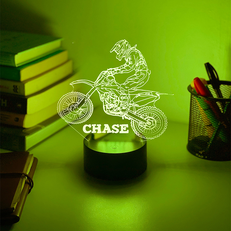 Lampe Led Motocross personnalisée