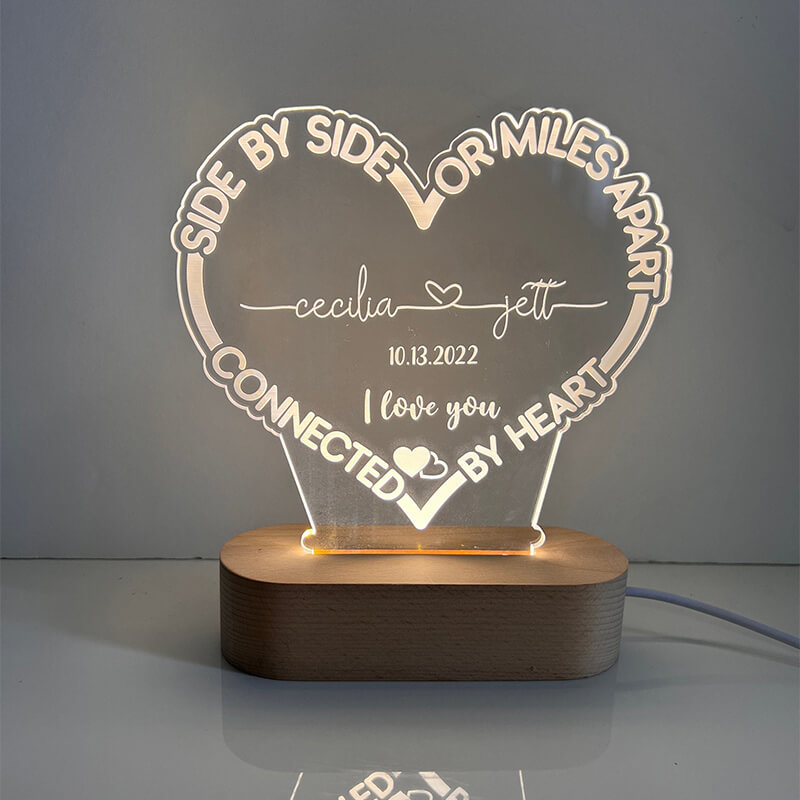 Namofactur Lampe Led Gamer Gaming USB Murale En Bois Gravé avec changement  de couleur - Veilleuse Déco Avec Prénom Personnalisé Pour Garçons Et Filles  - Idée De Cadeau Pour Anniversaires : 