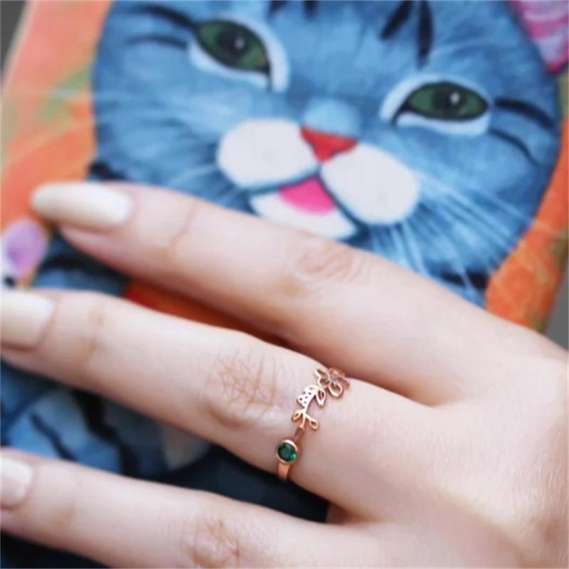 Bague pierre de naissance fleur de naissance personnalis e